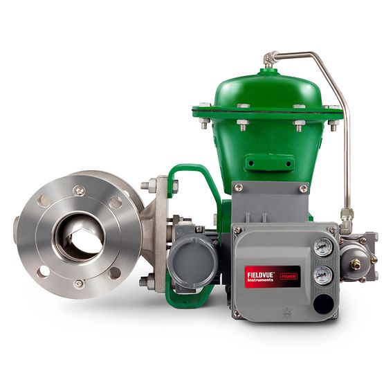 Fisher™ Vee-Ball™ V150 Flanged Control Valve